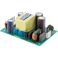 AC-DC, convertidor, capítulo abierto, 40W, 2 " x3 ", 5Vout, 80-305Vin, serie de RACM60-K