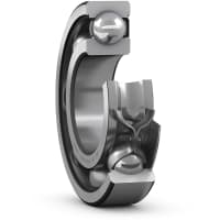 Rodamiento de bolitas profundo del surco, sola fila