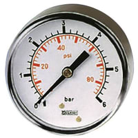 0-160 DIAL 1/ de la GALGA de PRESIÓN de la PSI los 40MM8