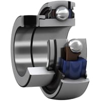 Cojinete de inserto, anillo de bloqueo excéntrico, 49.213 mm DI, 90 mm OD