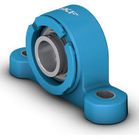 Unidad de cojinetes de bolas de bloque de almohada, tornillos de fijación, 31.75 mm ID