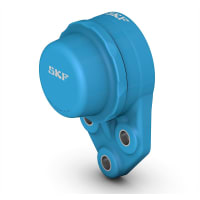 Unidad de cojinete de bolas bridada con soporte de tres pernos, tornillos de fijación, 31.75 mm ID