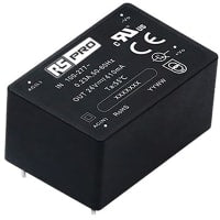Fuente de alimentación encajada del modo del interruptor SMPS, 24VDC, 410mA, 10W