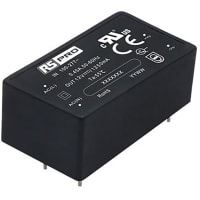 Fuente de alimentación encajada del modo del interruptor SMPS, 12VDC, 1.25A, 15W