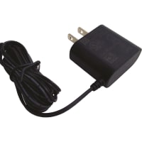 Fuente de alimentación de AC-DC, adaptador del montaje de la pared de US, 12V, 2.75W, conectador de 2.1m m x de 5.5m m
