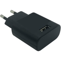 Fuente de alimentación de AC-DC, montaje de la pared del EU al USB un adaptador, 5V, 2.75W, serie de AQ03E