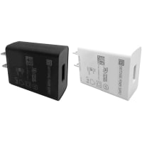 Fuente de alimentación de AC-DC, enchufe permutable, médico, 5V, 10W, 2.1m m x 5.5m m Outpu