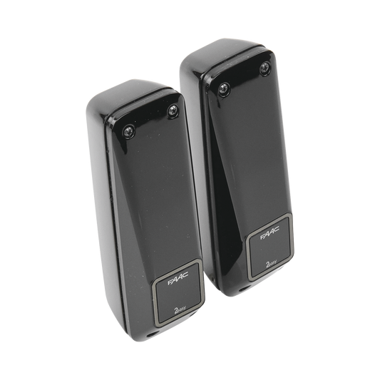 Fotocelda infrarroja XP20B (transmisor con receptor) / ConexiÃ³n en BUS 2easy / Alcance de hasta 20 metros / Uso en barreras y motores de acceso vehicular