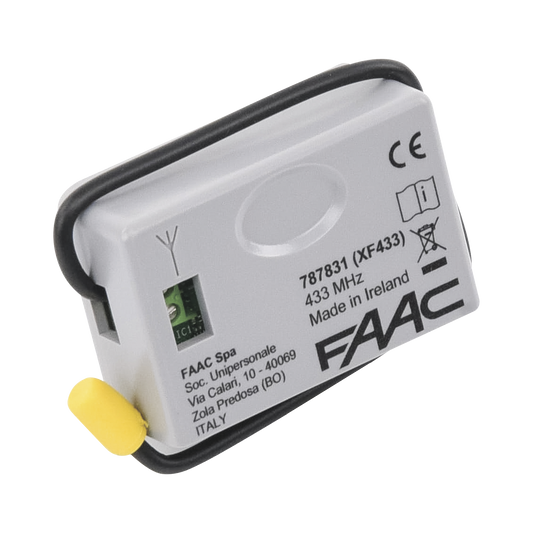 Receptor inalÃ¡mbrico XF 433 para operador FAAC S418