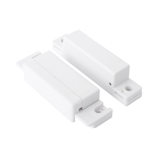 Contacto Magnético Blanco, Normalmente Cerrado con Tornillo Plano