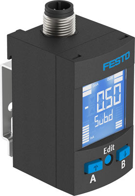Sensor de presión SPAU-V1R-W-G18FD-L-PNLK-PNVBA-M12U