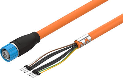 Cable del motor NEBM-M16G8-E-2.5-Q7-LE8