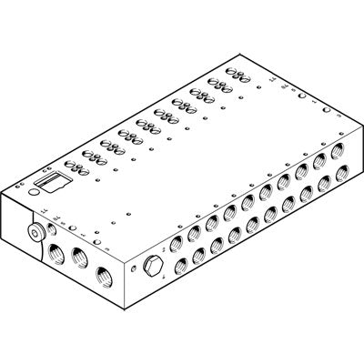 Perfil distribuidor VABM-L1-18W-G38-7-G