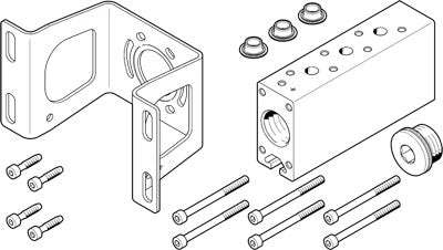 Listón distribuidor VABM-B10-30-G34-4-P53-E