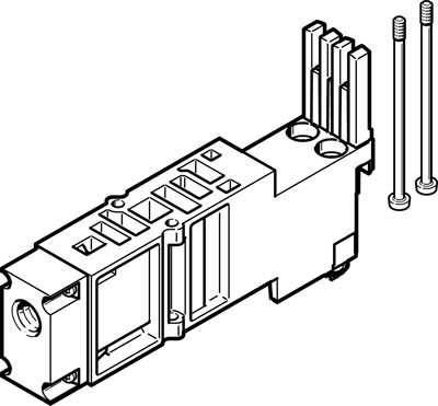 Placa de alimentación vertical VMPA2-VSP-0