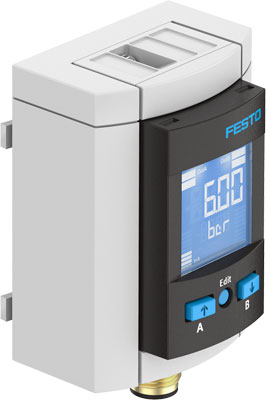 Sensor de presión SPAU-P10R-MS6-F-L-PNLK-PNVBA-M8D