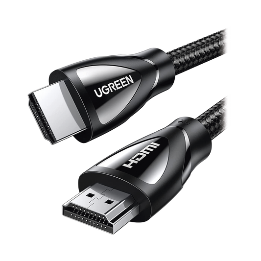 Cable HDMI 2.1 de Nylon Trenzado / 1 Metro / 8K@60Hz/4K@120Hz / eARC (Canal de Retorno de Audio / HDR10+ / VVR / HEC (Canal Ethernet HDMI) / ALLM / 3D / Dolby Atmos / Dolby VisiÃ³n / 48 Gbps / Mayor DuraciÃ³n.