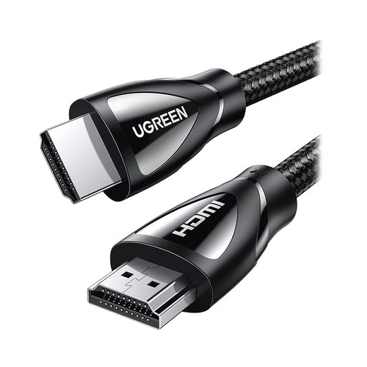 Cable HDMI 2.1 de Nylon Trenzado / 3 Metros / 8K@60Hz/4K@120Hz / eARC (Canal de Retorno de Audio / HDR10+ / VVR / HEC (Canal Ethernet HDMI) / ALLM / 3D / Dolby Atmos / Dolby VisiÃ³n / 48 Gbps / Mayor DuraciÃ³n.