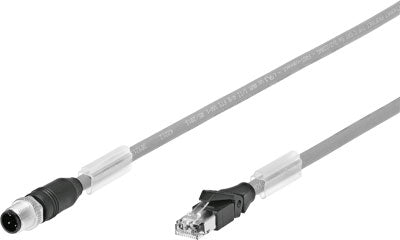 Cable de conexión NEBC-D12G4-ES-3-S-R3G4-ET