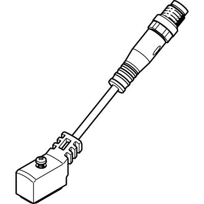 Cable de conexión NEBV-Z4WA2L-P-E-2.5-N-M8G3-S1