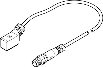 Cable de conexión NEBV-Z4WA2L-R-E-2.5-N-M8G3-S1