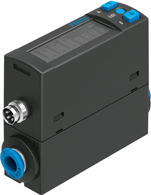 Sensor de caudal SFAH-5U-Q6S-PNLK-PNVBA-M8