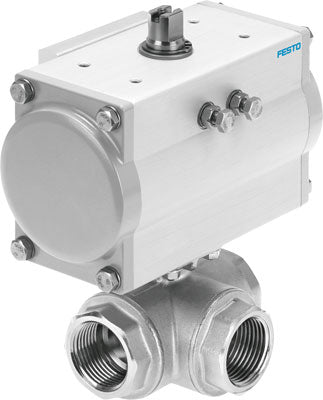 Unidad actuadora de válvula de bola VZBM-A-2"-RP-25-F-3L-B2-PA80