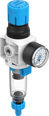Unidad de filtro y regulador MS2-LFR-M5-D6-AR-BAR-C-M-B
