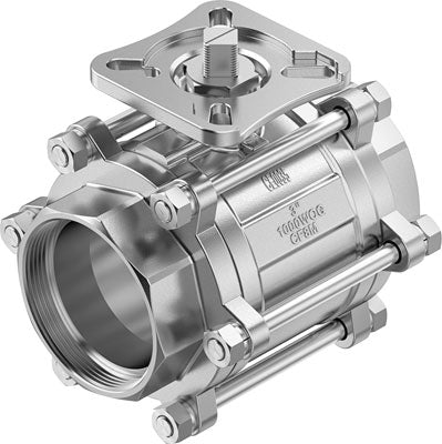 Válvula de bola VZBE-3-WA-63-T-2-F0710-V15V15