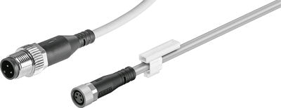 Cable de conexión NEBU-M8G4-K-1-N-M12G4