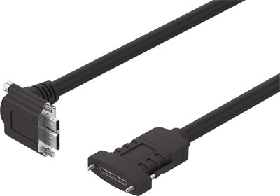 Cable de conexión NEBC-U7W10-KS-0.5-N-SB-U7G10