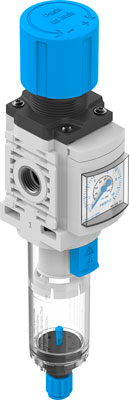 Unidad de filtro y regulador MS4-LFR-1/4-D6-C-P-M-AG-BAR-B