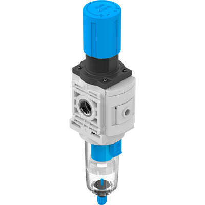 Unidad de filtro y regulador MS6-LFR-1/2-D6-C-P-M-A8-B