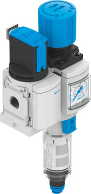 Unidad de mantenimiento MS4-EM1FR-1/4-D6-C-P-VC-AG-BAR-WPE-B