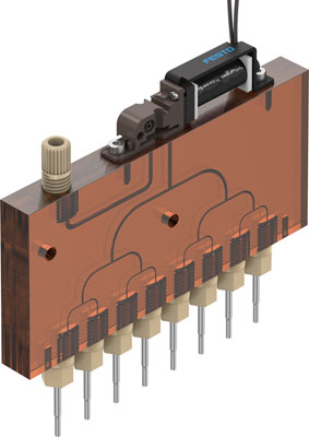 Cabeza de dosificación VTOI-V8-30D3-U14-08-V-S015-1