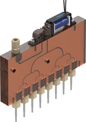Cabeza de dosificación VTOI-A-V8-30D3-U14-08-V-S015-1