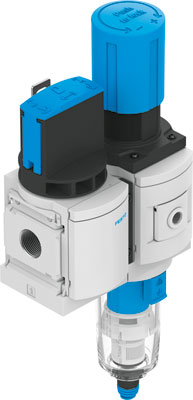Unidad de mantenimiento MS6-EM1FR-1/2-D6-E-P-VC-A8-WPE-B