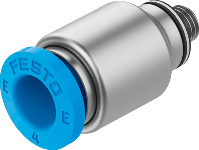 Racor rápido roscado NPQE-DK-M3-Q4-F1A-P10