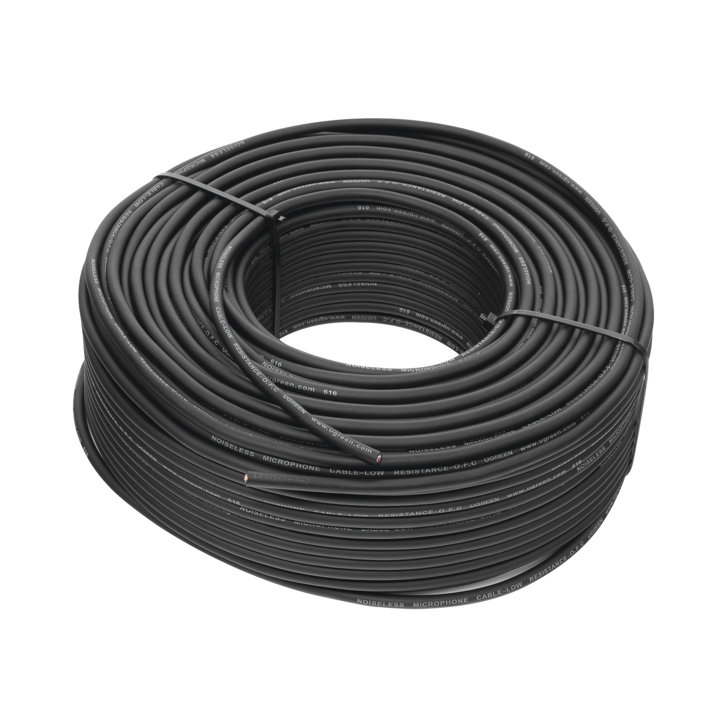 Cable para MicrÃ³fono de 100 Metros | Compatible con Conectores XLR,  6.5 mm, 3.5 mm y RCA | PVC | Marcado por Metro | Alta Fidelidad | NÃºcleo de Cobre Puro.