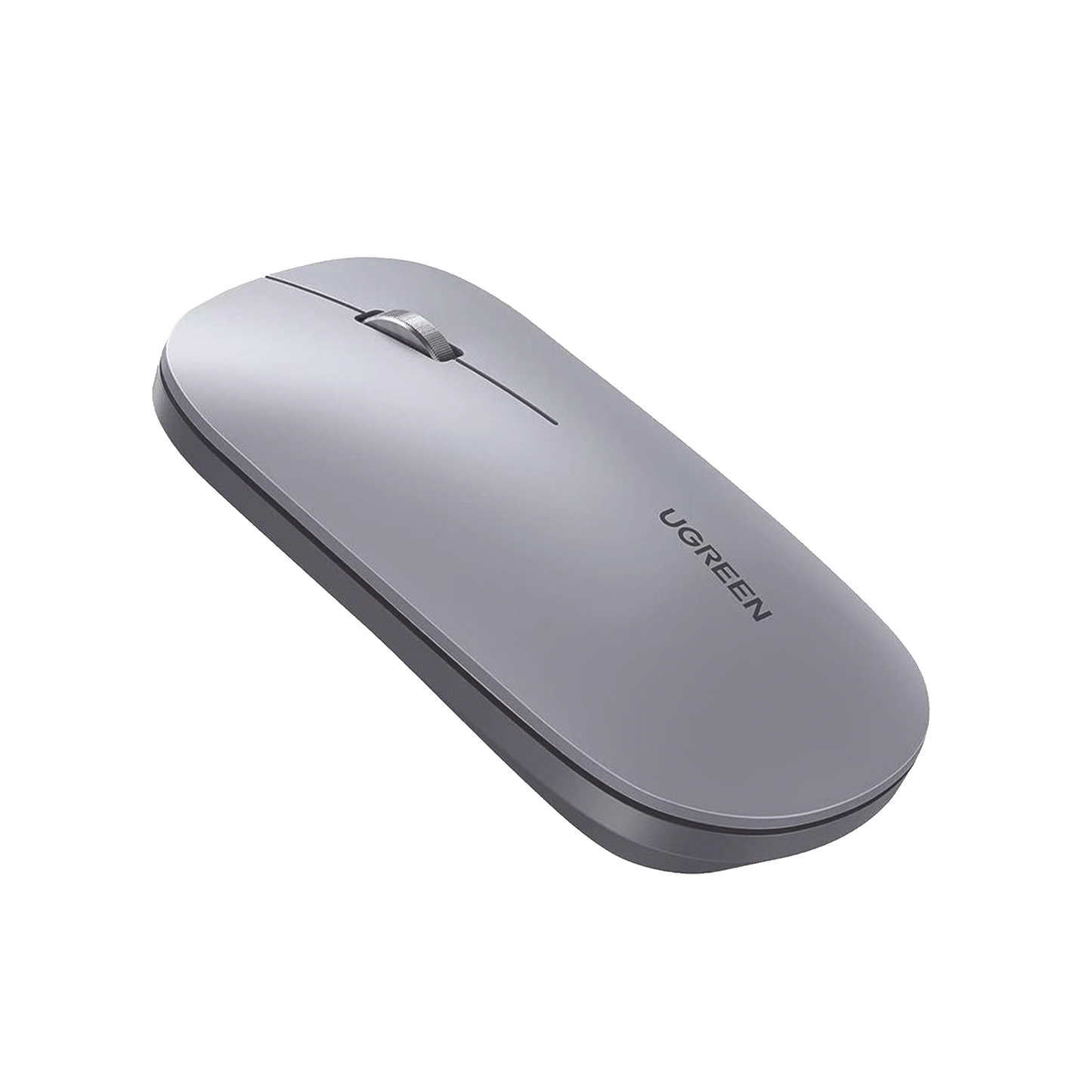 Mouse inalÃ¡mbrico 2.4 GHz | Ultra Delgado y Silencioso | DPI 1000/1600/2000/4000 (Ajustable) | Alcance 10m | Scroll de Aluminio | Adaptable a diferentes superficies | DiseÃ±o suave al tacto | Contiene Receptor USB | Color Gris.