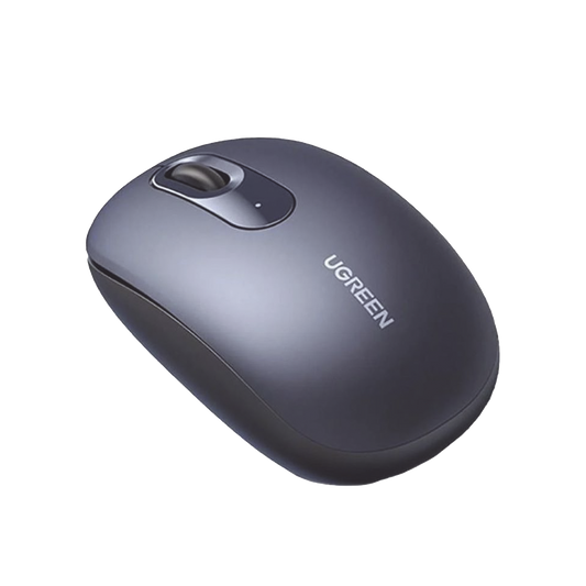 Mouse InalÃ¡mbrico 2.4G 800/1200/1600/2400 DPI / FunciÃ³n de 3 botones / Alcance 10m / Silencioso / ErgonÃ³mico / Anti-caÃ­da y Anti-interferencias / Color Midnight Blue / BaterÃ­a Alcalina AA (incluida).