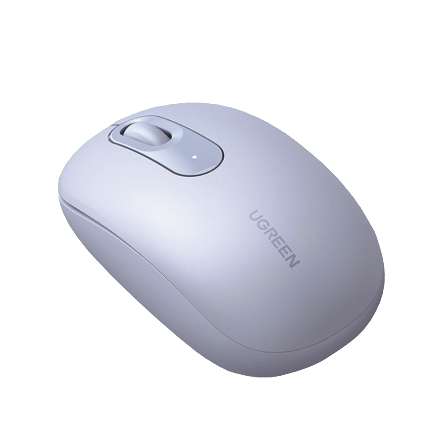 Mouse InalÃ¡mbrico 2.4G 800/1200/1600/2400 DPI / FunciÃ³n de 3 botones / Alcance 10m / Silencioso / ErgonÃ³mico / Anti-caÃ­da y Anti-interferencias / Color Dusty Blue / BaterÃ­a Alcalina AA (incluida).