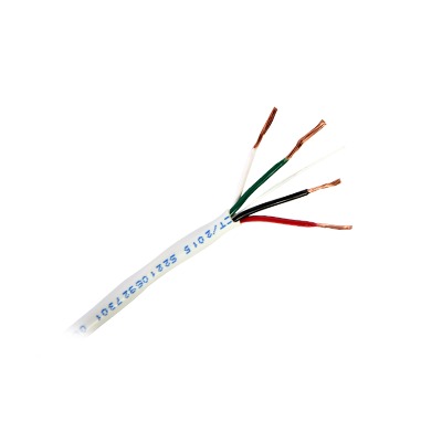 Bobina de 305 Metros / Cable de Cobre / 4 X 18 AWG / Tipo Alarmas UL / Para Interior / Color Gris / Para Aplicaciones de Alarmas de IntrusiÃ³n / Interfonos / TV Porteros / y Multi-PropÃ³sito / Hecho en MÃ©xico