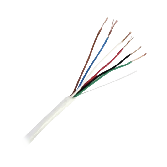 Cable 6 x 18 AWG / 305 Metros / Riser / UL / Color Gris / Hecho en MÃ©xico
