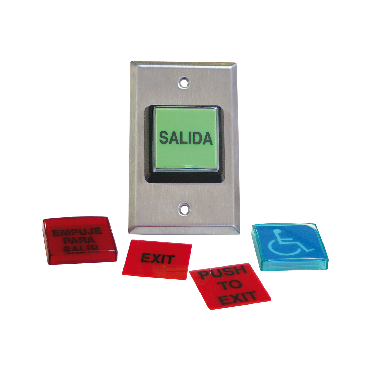 BotÃ³n de Salida / MÃšLTIPLES Placas/ Luz LED /2 AÃ±os Garantia