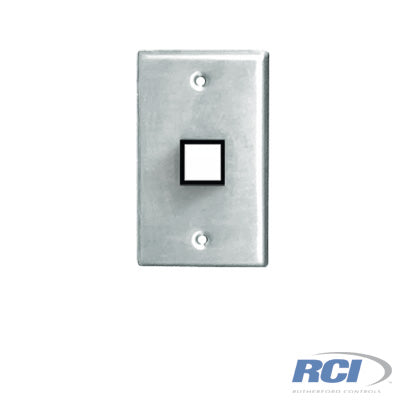 BotÃ³n con Placa de Acero Inoxidable, Normalmente Abierto y Cerrado, Certificado UL