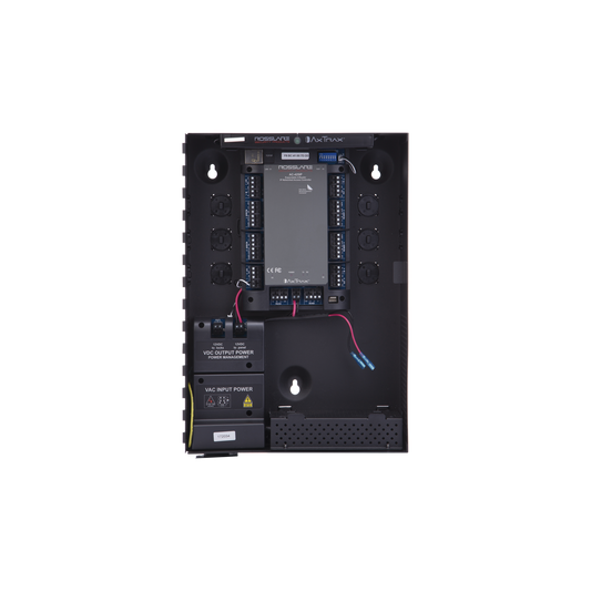 Controlador de Acceso para 4 Lectoras / Expandible a 4 Lectores Adicionales / 30,000 Tarjetas / 20,000 Eventos / Incluye Gabinete y Fuente de AlimentaciÃ³n / Nueva GeneraciÃ³n!