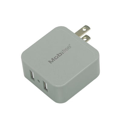 KIT Cargador USB con cable lightning  Mobifree MB-914215, Plata, Interior, USB