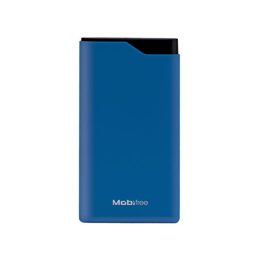 Cargador portátil Mobifree Power Bank 6000 mAh, Azul, Varios, 1