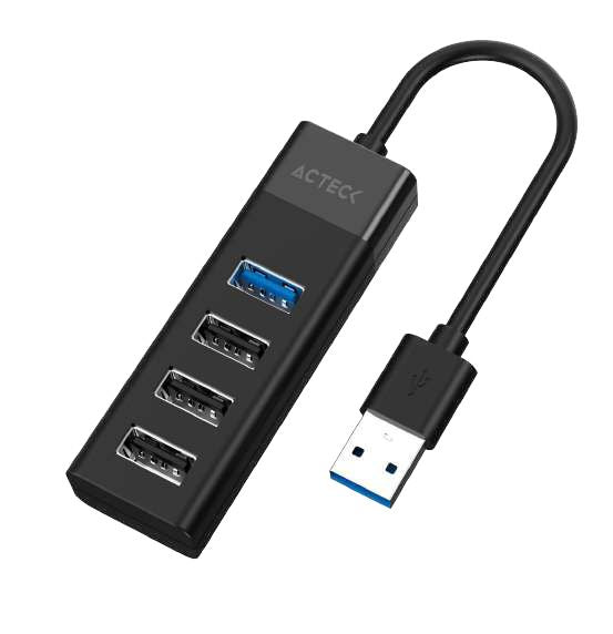 Hub USB  PORT X4 DH422 Acteck Advanced Series HUB 4 en 1